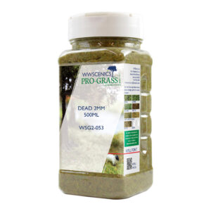 WWScenics WSG2-053 2mm Dead Static Grass - 500ml Canister