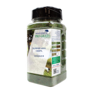 WWScenics WSG4-018 4mm Summer Static Grass - 1000ml Canister