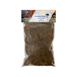 WWScenics WSG4-031 Refill 1000ml 4mm Winter Static Grass - 100g