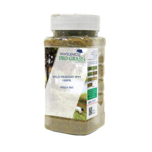 WWScenics WSG4-063 4mm Wild Meadow Static Grass 1000ml Canister