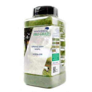 WWScenics WSG6-008 6mm Spring Static Grass - 500ml Canister