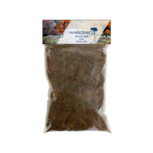 WWScenics WSG6-031 Refill 1000ml 6mm Winter Static Grass - 100g