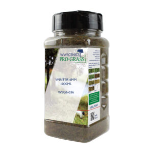 WWScenics WSG6-036 6mm Winter Static Grass - 1000ml Canister