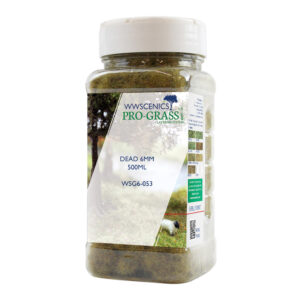 WWScenics WSG6-053 6mm Dead Static Grass - 500ml Canister