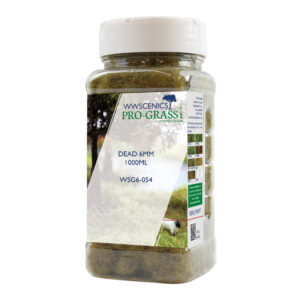 WWScenics WSG6-054 6mm Dead Static Grass - 1000ml Canister