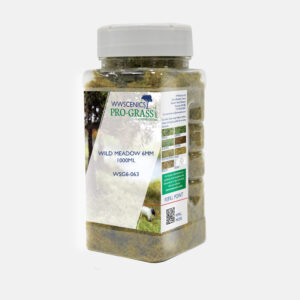 WWScenics WSG6-063 6mm Wild Meadow Static Grass - 1000ml Canister
