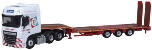 Oxford Diecast 76DXF007 Pollock Lift & Shift DAF XF Euro 6 Semi Loader - 1:76 Scale