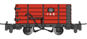 Bachmann Europe plc Coal Waggon Ffestiniog Railway PM