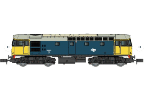 Gaugemaster Collection GM2210604 33012 Class 33 012 BR Blue w/Yellow & Black Cabs (DCC-READY) - N Gauge