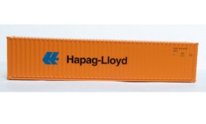C-Rail N Gauge Hapag Lloyd 40ft x 8'6" dry box N Gauge
