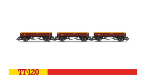 Hornby TT6058 Touax KFA Container Wagon - 93458 - TT Gauge