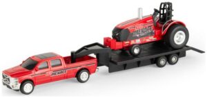 ERTL Farm ERT 47569 Case IH Puller Set w/Truck and Trailer -  1:64 Scale