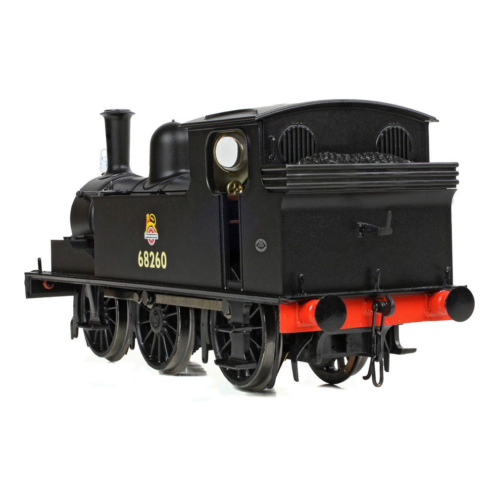 Branchline 31-069 NER E (J71) Tank 68260 BR Black (Early Emblem) - OO Gauge