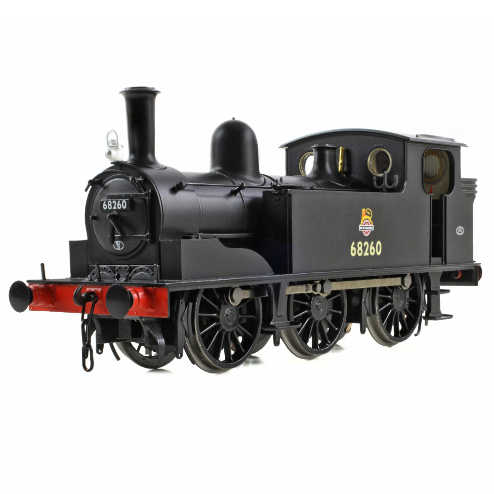 Branchline 31-069 NER E (J71) Tank 68260 BR Black (Early Emblem) - OO Gauge