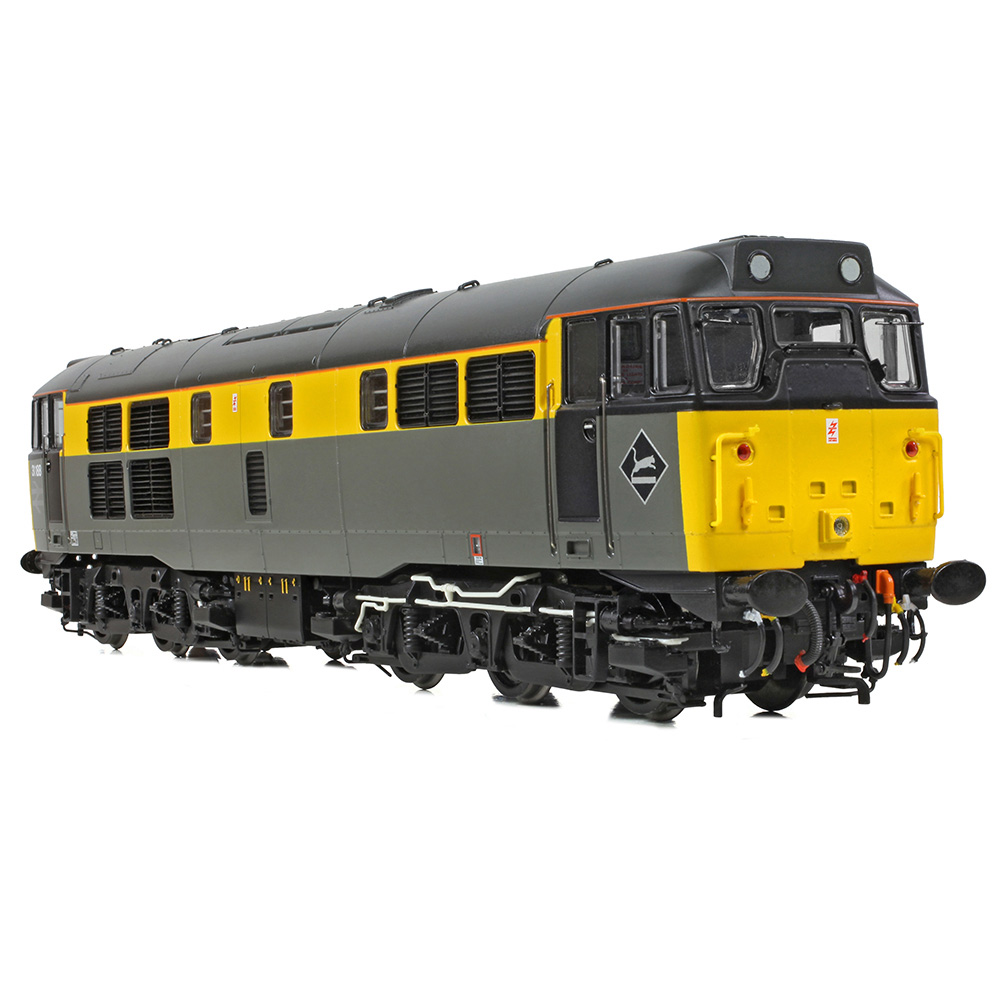 Bachmann 35-822 Class 31/1 Refurbished 31188 BR Engineers Grey & Yellow - OO Gauge