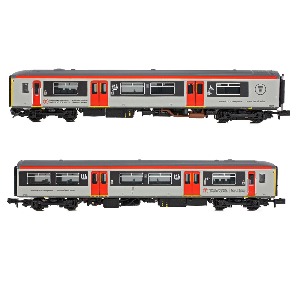 Graham Farish 371-339 Class 150/2 2-Car DMU 150213 Transport for Wales - N Gauge