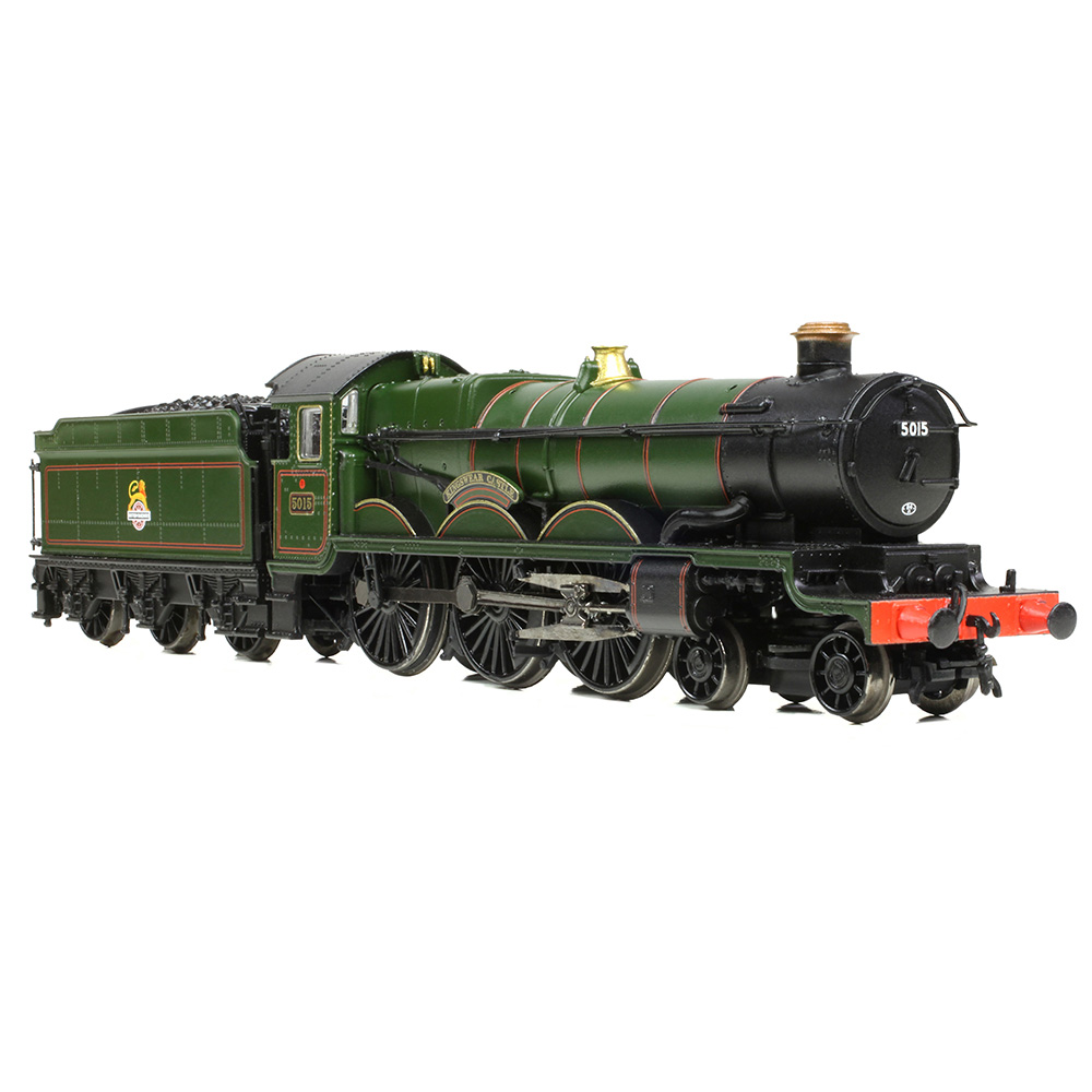 Graham Farish 372-031A GWR 4073 'Castle' 5015 'Kingswear Castle' BR Lined Green (Early Emblem) - N Gauge