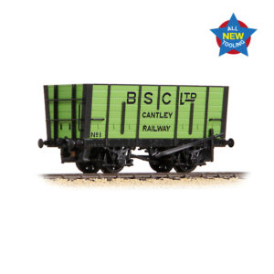 Graham Farish 373-379 LNER D12 Coal Hopper 'BSC Ltd' Green - N Gauge
