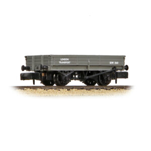 Graham Farish 377-510 3 Plank Wagon 'London Transport' Grey - N Gauge