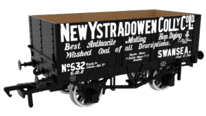Rapiodo 967251 New Ystradowen Colly. Co. Ld. (7-plank, side and end doors) - OO Gauge