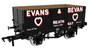 Rapiodo 967253 Evans & Bevan (7-plank, side and end doors) - OO Gauge