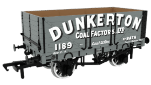 Rapiodo 967254 Dunkerton Coal Factors Ltd. (7-plank, side and end doors) - OO Gauge