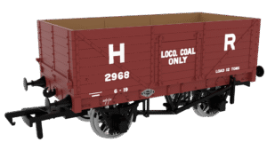Rapiodo 967263 Highland Railway Loco Coal (7-plank, side and end doors) - OO Gauge
