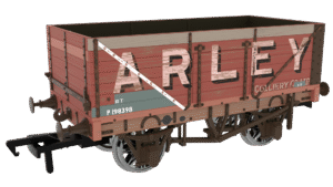 Rapiodo 967265 BR (ex-ARLEY) (7-plank, side and end doors) - OO Gauge