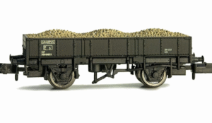 Dapol 2F-060-015 - Grampus Wagon BR Black DB985834 - N Gauge
