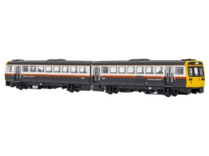 Dapol  2D-142-008D Class 142 142038 DMU Regional Railways Red/Grey/White Livery N Gauge DCC FITTED