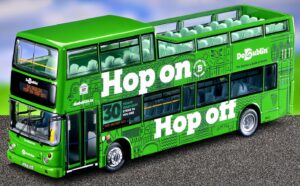 Northcord Model Company IE0008 Alexander ALX400-Bodied Dennis Trident / Volvo B7TL Dublin Tour AV93 - 00-D-40093 - 1:76 Scale