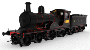 Rapido 959506 - GNoSR V Class No.6828 - LNER Lined Black Livery Class 4-4-0 OO Gauge DCC SOUND