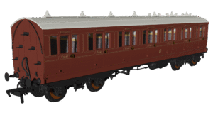 Rapido 978205 LBSC Mahogany 'Evolution' Non-Corridor First No.81 - OO Gauge