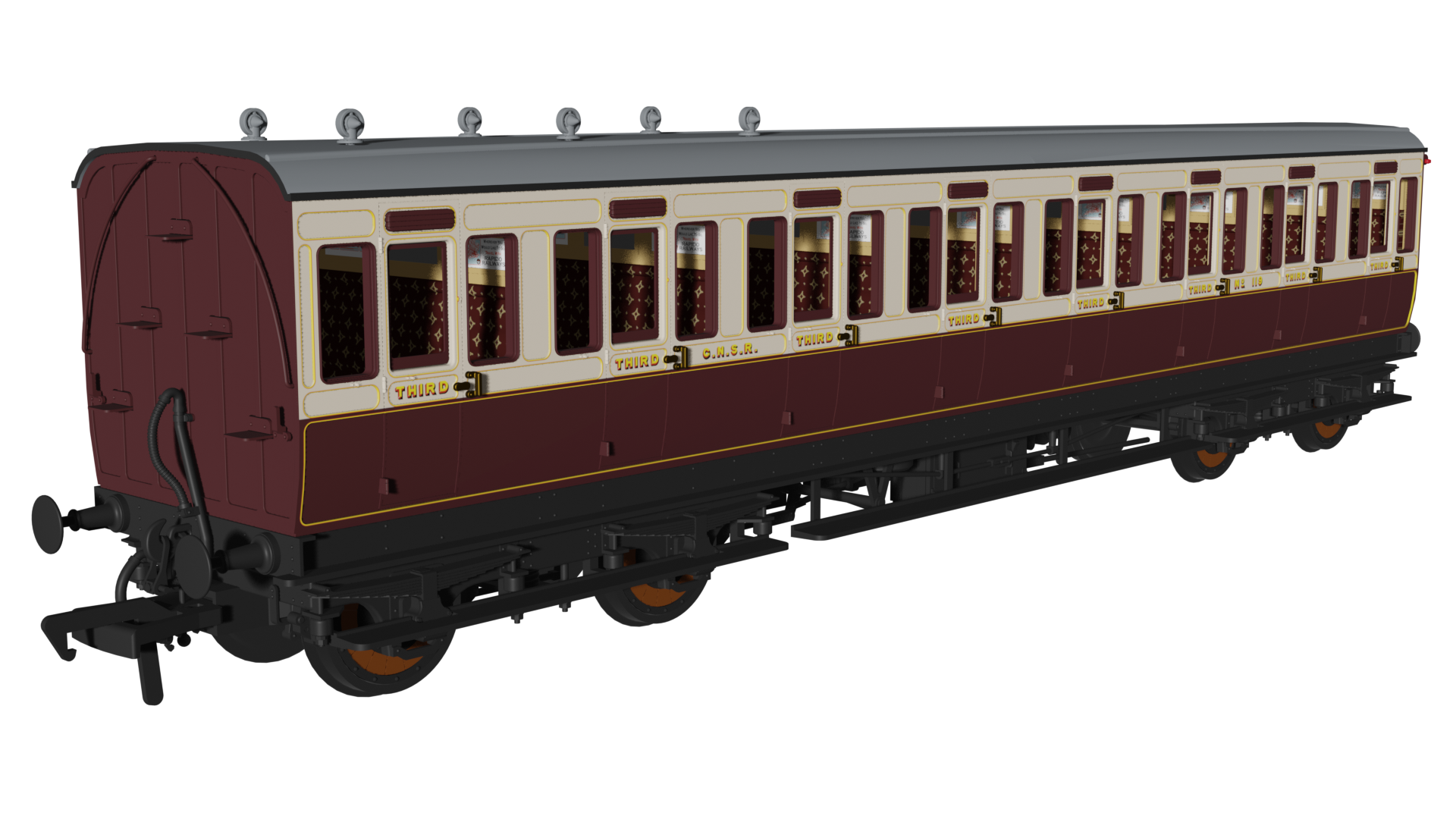 Rapido 978209 GNoSR 'Evolution' Non-Corridor Third No.119 - OO Gauge