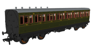 Rapido 978215 SR Olive 'Evolution' Non-Corridor Third No.562 - OO Gauge