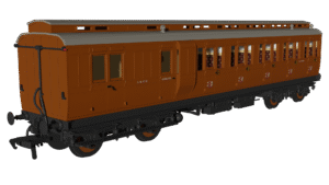Rapido 978220 LNER 'Evolution' Non-Corridor Carriage Brake Third No.51799 - OO Gauge
