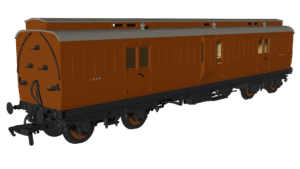 Rapido 978224 LNER 'Evolution' Non-Corridor Full Brake No.51008 - OO Gauge