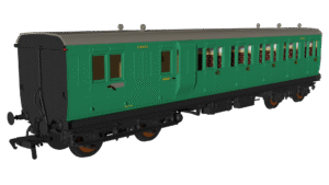 Rapido 978232 BR Malachite 'Evolution' Non-Corridor Carriage Brake Third No.S8523 - OO Gauge