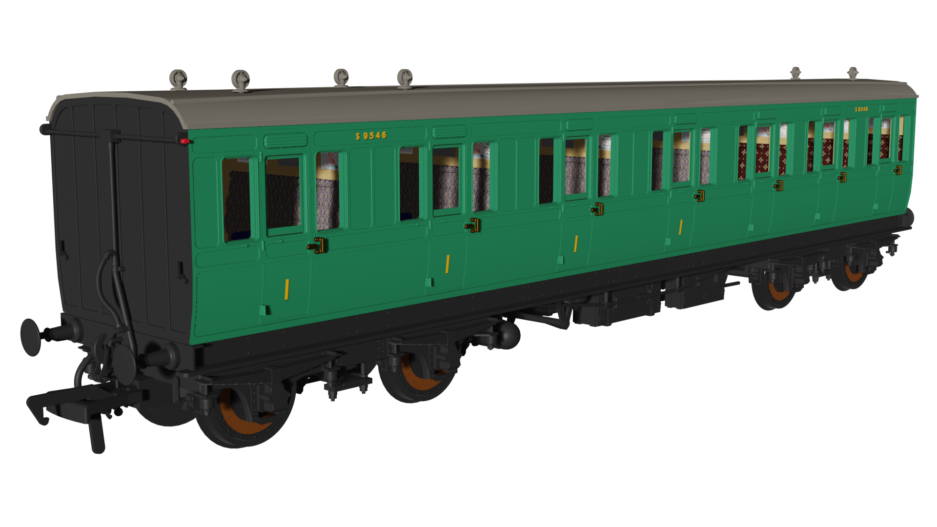 Rapido 978234 BR Malachite 'Evolution' Non-Corridor Composite No.S9546 - OO Gauge