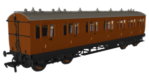Rapido 978246 Generic Brown 'Evolution' Non-Corridor Composite - OO Gauge