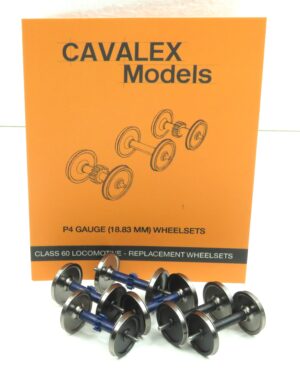CAVALEX MODELS ACCESSORY P4 GAUGE CLASS 60 WHEELSET (OO GAUGE)