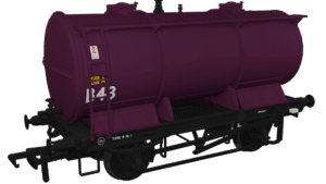 Rapido 981011 Ammonium Nitrate / Chemical Tank Wagon - Molasses Tank - BSC Unbranded No.B43 - OO Gauge