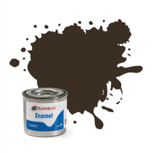 Humbrol AA0117 Enamel Paint: 10 - Service Brown - Gloss - (14ml)