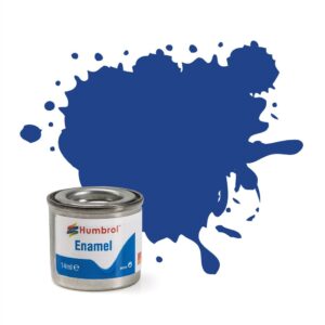 Humbrol AA0271 Enamel Paint: 25 - Blue - Matt - (14ml)