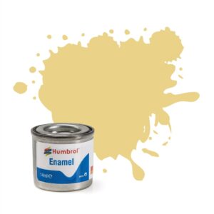 Humbrol AA1136 Enamel Paint: 103 - Cream - Matt - (14ml)