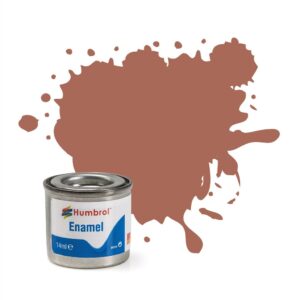 Humbrol AA1242 Enamel Paint: 113 - Rust - Matt - (14ml)