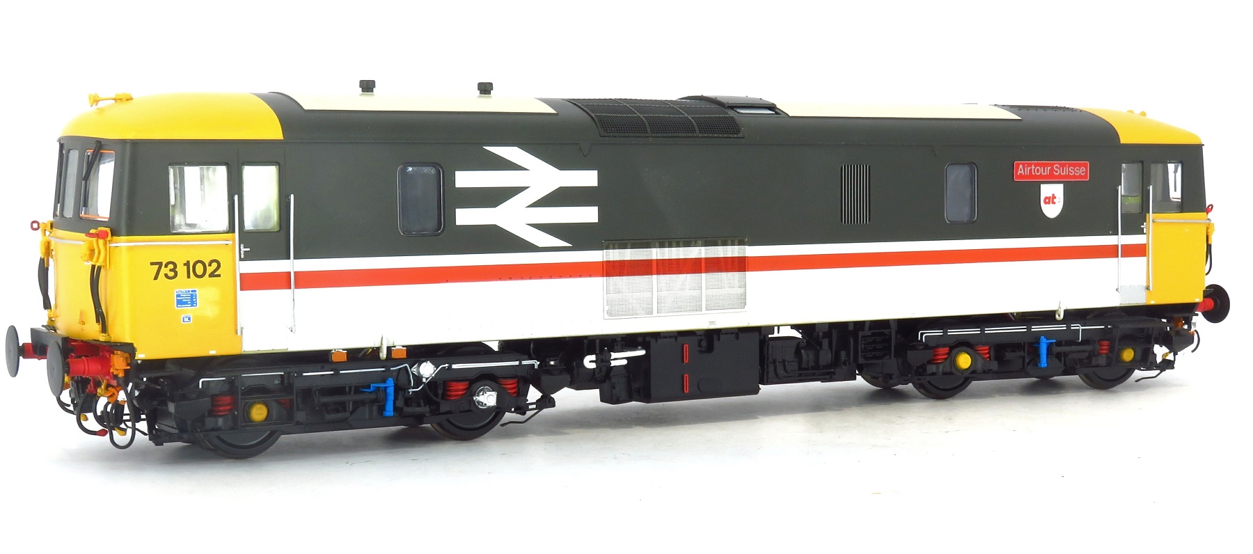 Heljan 7304OT02. Class 73/1 Electro-Diesel| 73102 Airtour Suisse|In InterCity Executive Livery O Gauge