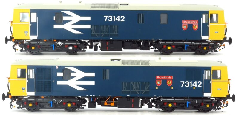 Heljan 7303OT42. Class 73/1 Electro-Diesel |73142 Broadlands|In BR ...