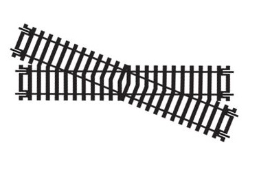 Hornby R615 Diamond Crossing - Right Hand OO Gauge
