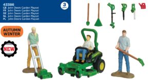 Britains BRI 43386 John Deere Garden Playset -  1:32 Scale